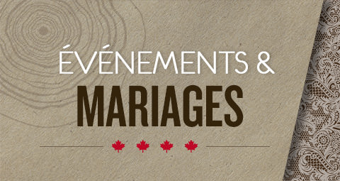 Cadeaux pour mariages et autres événements offert par Érablière Nouvelle Génération
